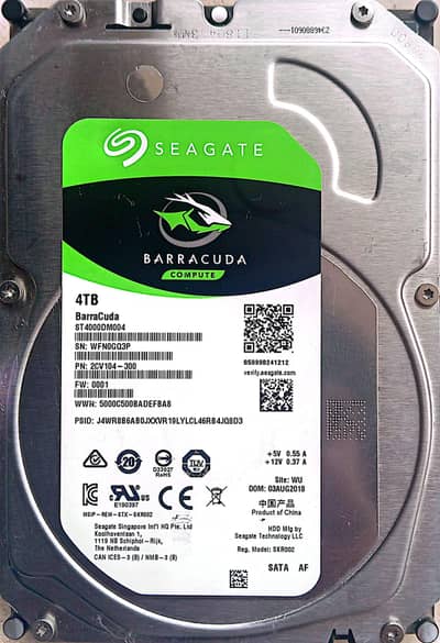 4 TB Hard Drive