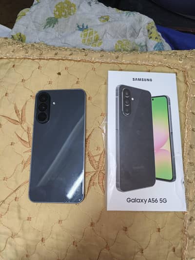 A56  12 256 samsung only one month use use 03025596401