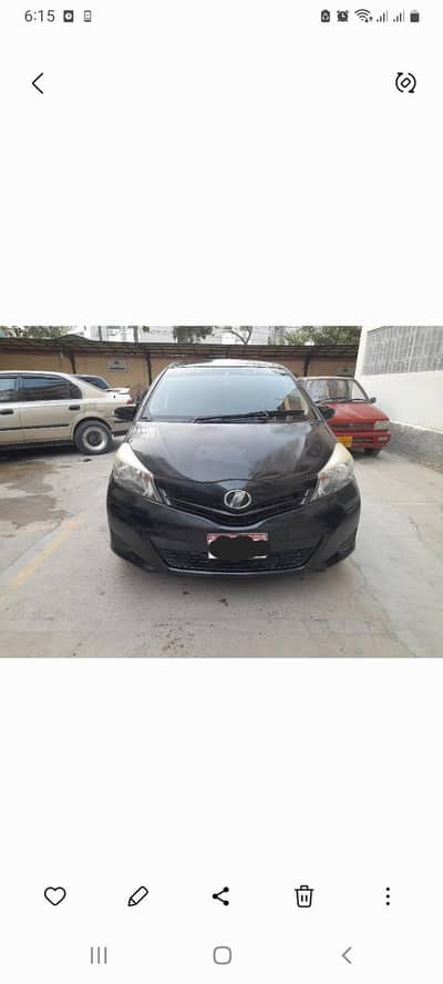 Toyota vitz model 2012 register 2015 push start