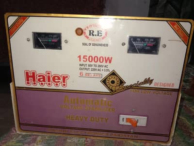 Haier stabilizer 15000 watts