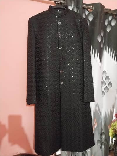 Black Sherwani