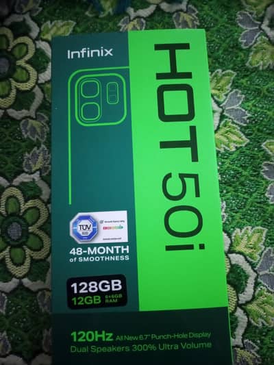 infinix hot 50i 6+6 128
