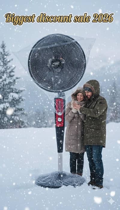 Electric Pedestal Heater Panasonic (Halogen Rods) Big Discount Sale