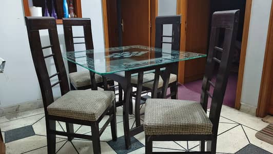 Dining Table with 4 Chairs for Sale