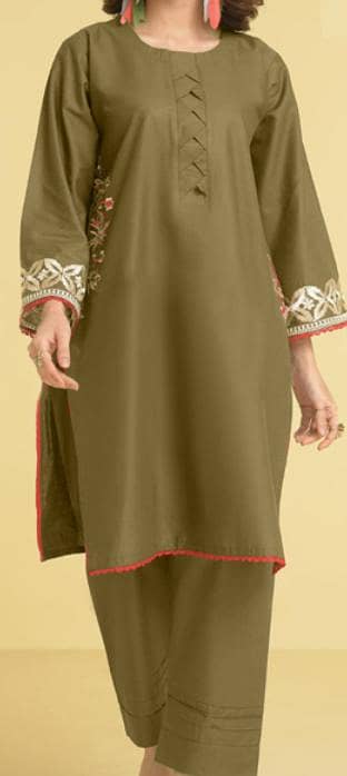 stitching ladies dress available