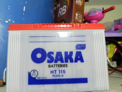 osaka 11 plates Ht 115 one month used full warranty