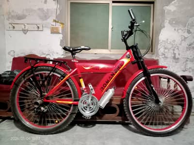 Roman Bike with Gears and Disk brake condition is new