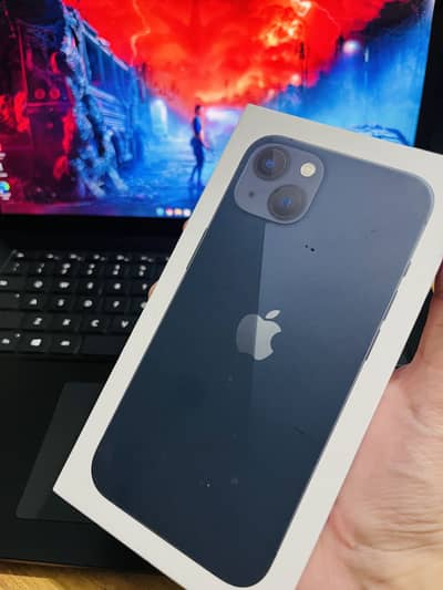 iPhone 13 jv 128gb with box 10/10 condition