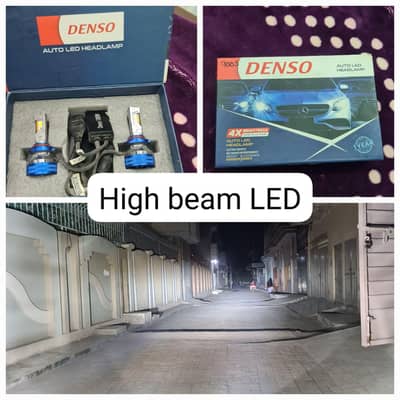 Hight and low 4  LED lights for all cars
