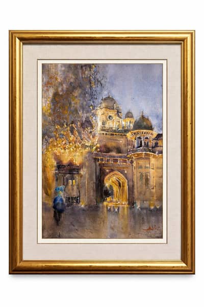 Aitchison College Watercolor Paintings