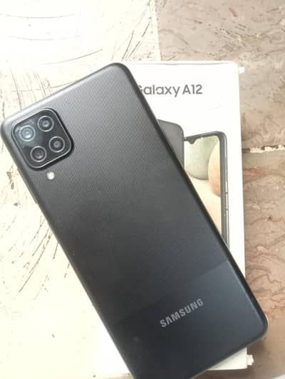 Samsung Galaxy A12 4/64 With Box