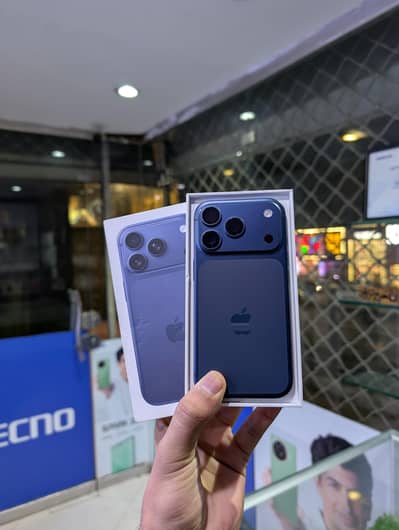 Iphone 17 Pro JV 14 Cycle 100% Original With Box Accessories 1024GB