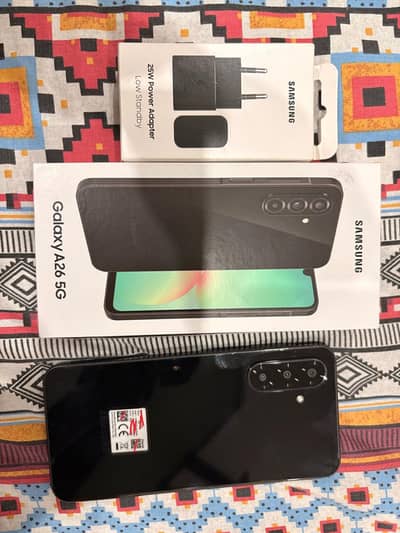 Samsung A26 256GB | 8GB RAM + RAM Plus | Almost New | Warranty