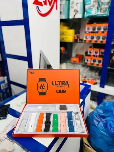 Y80 ultra smart watch 8 in 1  straps