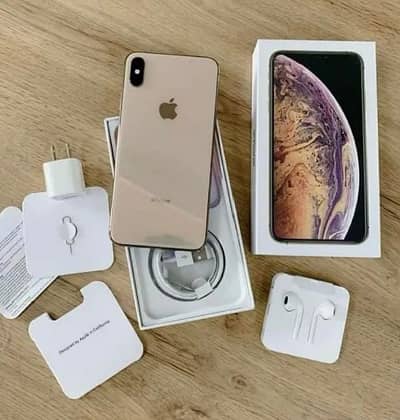 I phone xs max 256 GB memory water pack