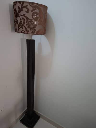One floor lamp