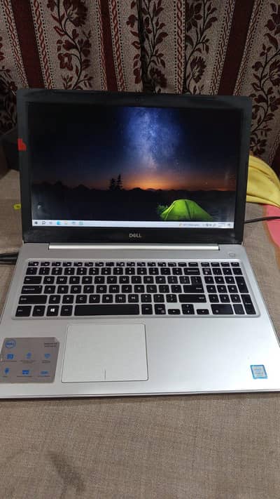 laptop Dell ka i5 8gertion 8gb ram m2 card 512