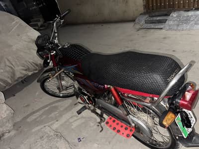 Honda 70cc 2019 Used 0% issue in Bike Warranty