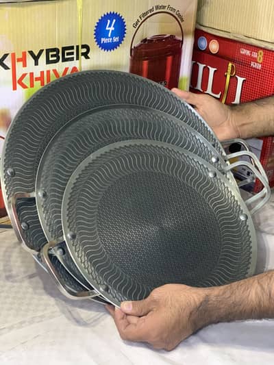 German imported Laser Coating Tawa | Stainless Steel