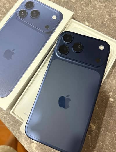 Iphone 17pro Max (Jv) 256GB Deep Blue-100% Bettry
