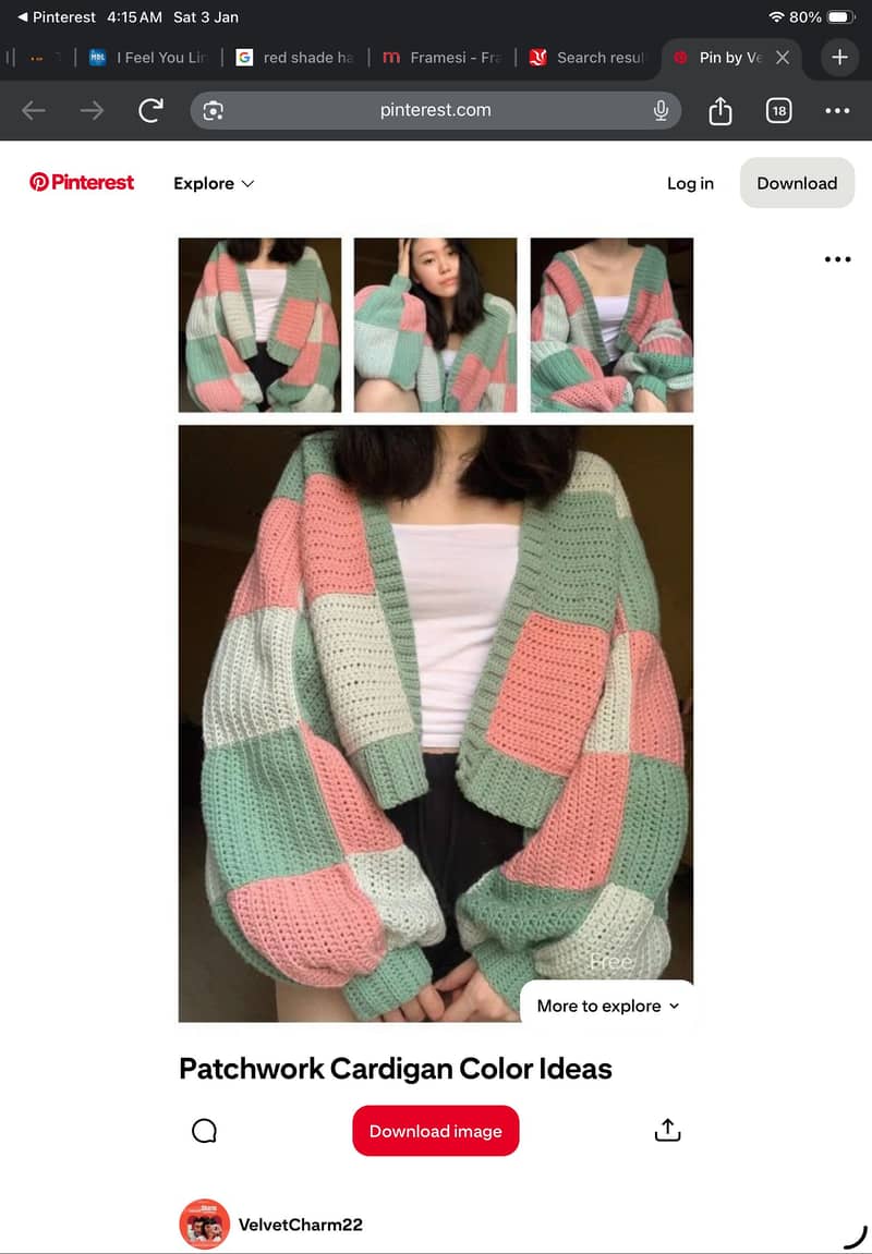 Crocheted Cardigans 1