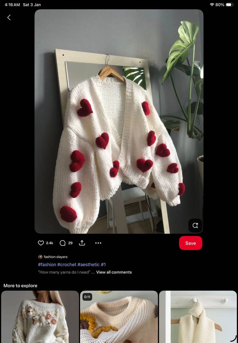 Crocheted Cardigans 3