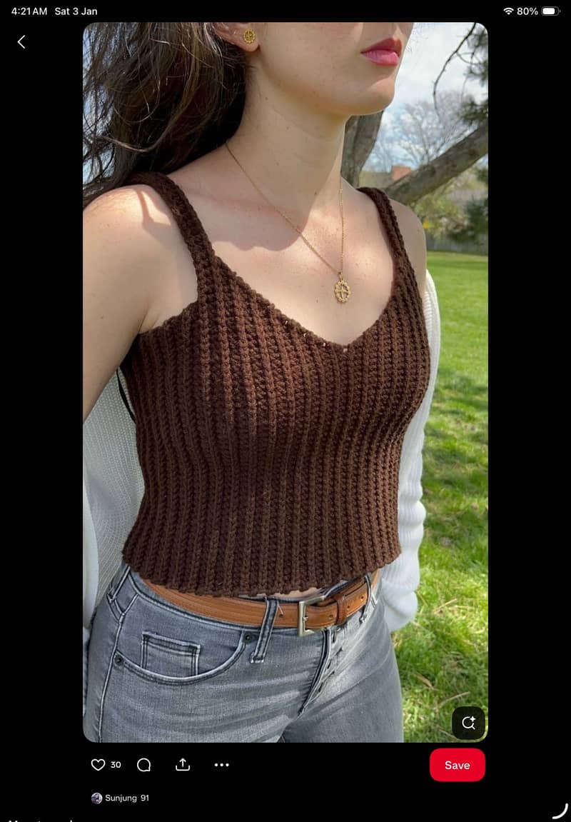 Crocheted Cardigans 7