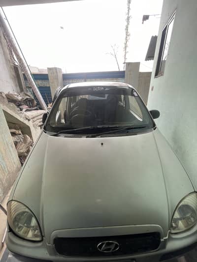 Hyundai santro own name bio metric available 2004 model