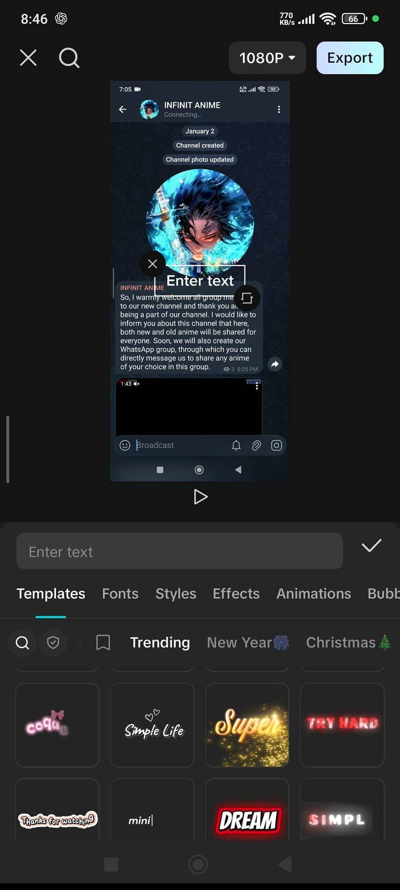 Capcut pro version 6