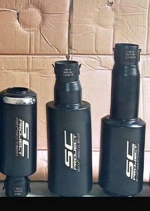 sc project all models exhaust in discount price new