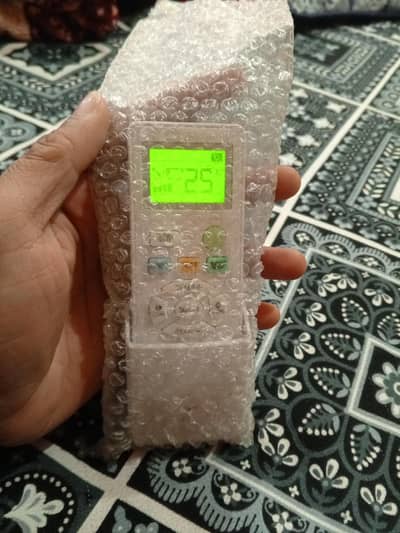 Haier remote control with light