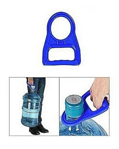 Bottle Handle Flat Curve Easy Lifting For 19 Liter Water Bottle Anti-Slip Holder