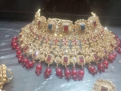 lengha with jewelry (reasonable price)