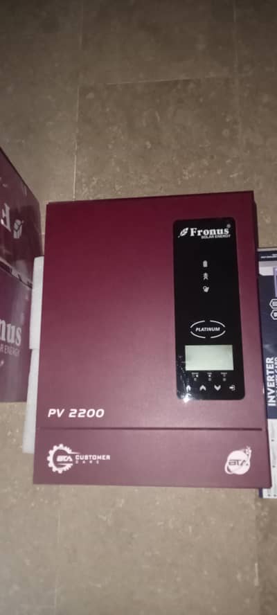 Fronus inverter 1.6kw