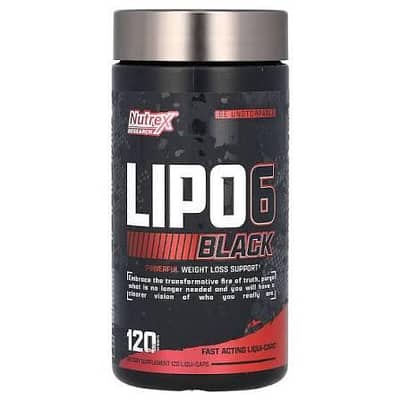 Lipo 6 Black Fat Burner – USA Imported – 80 Capsules