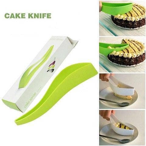 Leaf Shape Cake Cutting Knife Cake Cutter Knife