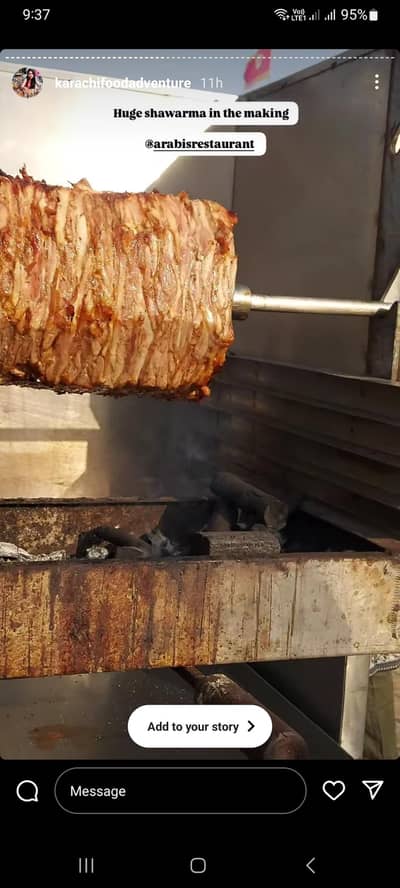 Shawarma Kaarigar for Karachi Eat