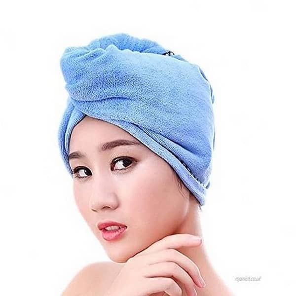 1pc Microfiber Turban Hair Drying Caps Plush Microfiber Wrap Quick Dry Magic towel luxurious absorbent
