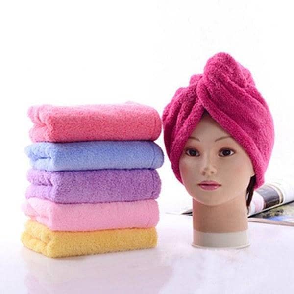 Superfine Fiber Bath Strong Absorbing Quick Dry Hair Hat Shower Cap