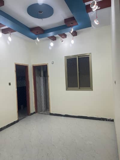 BRAND-NEW FLAT 2 BAD LOUNGE GROUND FLOOR NEAR TO MAIN RASHID MINHAS ROAD