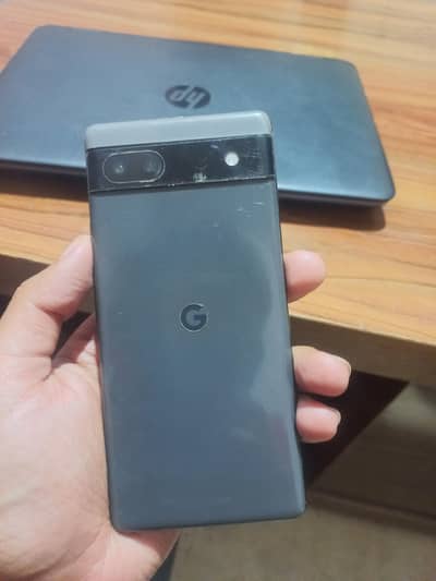 Google Pixel 6A 10/10 Water pack All Original in Black colour