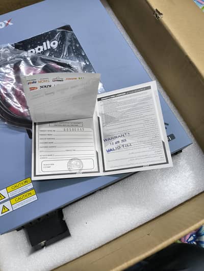 Apollo 6KV Hybrid Inverter PV 7500 box open Built in Wifi