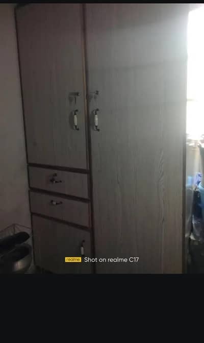 double bed or almari for sale