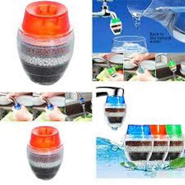 Home 5 layers activated carbon water purifier kitchen tap filter bathroom faucet filter purification tool