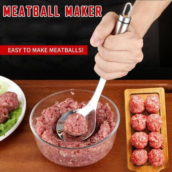 Meatball Maker Spoon Stainless Steel Non-Stick Creative Meatball Maker Cooking Tools Kitchen Gadgets And Accessories