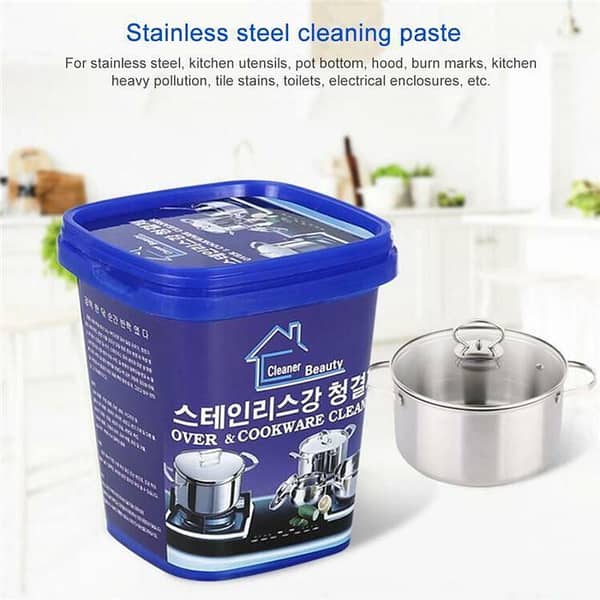 Stainless Steel Cookware Cleaning Paste Household Kitchen Cleaner Washing Pot Bottom