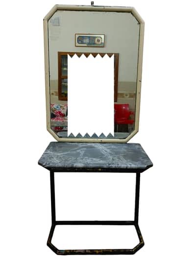 Mirror and Table for Beauty Salon