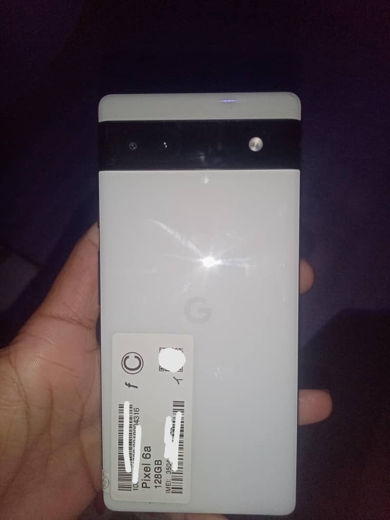 Google pixel 6A 3