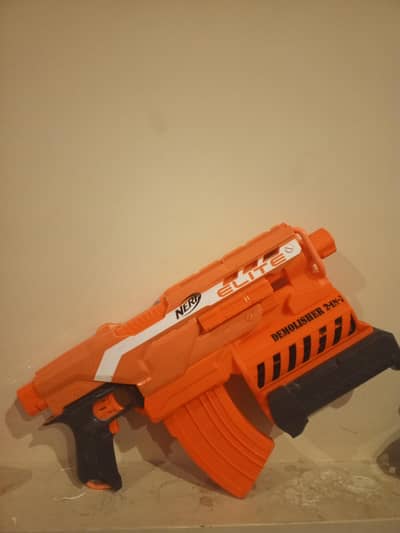 nerf elite demolisher 2in1 automatic electric gun