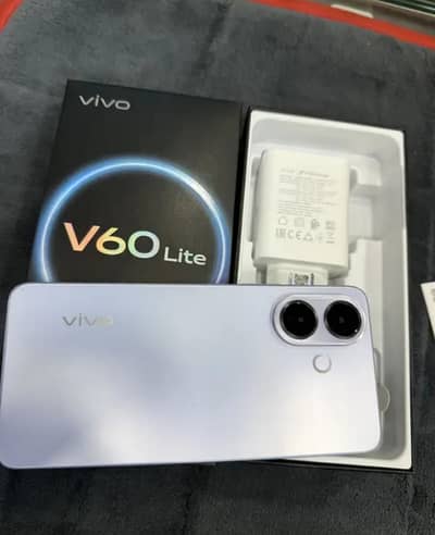 Vivo v60 lite complete box urgent sale connect wtp no 0327=3548545